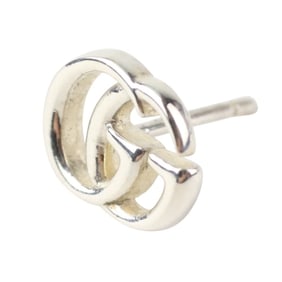 GUCCI Gucci Interlocking G Earrings, Single Ear, Silver 925, Women's