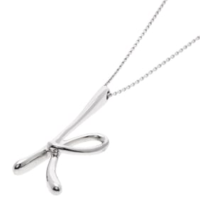 Tiffany Initial K Medium Necklace Silver Women's TIFFANY&Co.