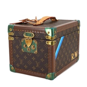 Louis Vuitton LOUIS VUITTON Monogram Boite Flacons Makeup Box Vanity Handbag Brown