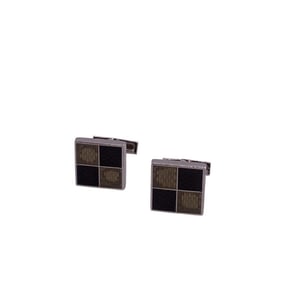 LOUIS VUITTON Louis Vuitton Bouton de Manchette Damier 4 Cufflinks Multicolor Men's