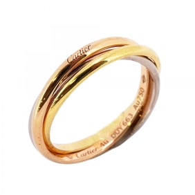 Cartier Ring Trinity XS 18KYG Yellow Gold 18KWG White 18KPG Pink #46 Ladies