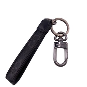 LOUIS VUITTON Louis Vuitton Wallet M61950 Keychain Dragon Monogram Metal Fittings Carabiner Black