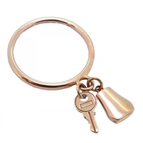 Hermes Ring Kelly Crochet 18KPG Pink Gold #53 Ladies