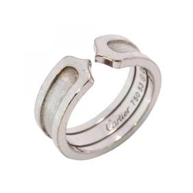 Cartier Ring C2 18KWG White Gold #53 Ladies