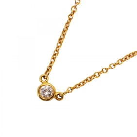 Tiffany Necklace by the Yard 1PD 18KYG Yellow Gold Diamond Ladies