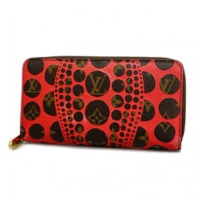Louis Vuitton Long Wallet Monogram Pumpkin Dot Zippy M60450 Yayoi Kusama Ladies