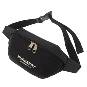 Like new Burberry nylon black waist bag 0303BURBERRY