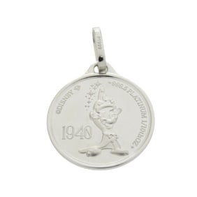 The Walt Disney Company Unused Disney 1/10oz Fantasia Reversible Pt999 Pure Platinum Pendant