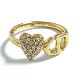 Christian Dior Dior Women's CD Navy Heart Ring