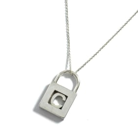 Tiffany & Co. Women's Cadena Lock Necklace Pendant