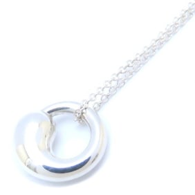 TIFFANY&Co. Tiffany Eternal Circle Necklace Elsa Peretti Silver 925 293731