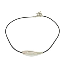Tiffany Frank Gehry Fish Drop Choker Silver 925 Necklace 0974TIFFANY&Co.