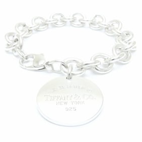TIFFANY&Co. Tiffany Return to Round Tag Bracelet Silver 925 293672