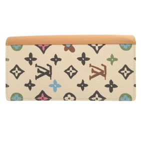 Unused Louis Vuitton Monogram Craggy Portefeuille Brazza M83335 IC Chip Ivory Bi-fold Long Wallet