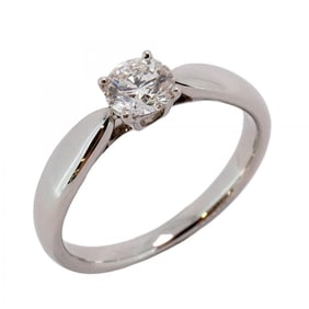 Tiffany Ring Harmony 1PD Pt950 Platinum Diamond 0.33ct Size 6.5 Ladies