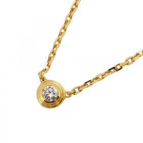 Cartier Necklace Amour XS 1PD 18KYG Yellow Gold Diamond Ladies