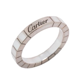 Cartier Ring Lanier 18KWG White Gold #50 Ladies