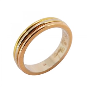 Cartier Ring Trinity Wedding 18KYG Yellow Gold 18KWG White 18KPG Pink #50 Ladies