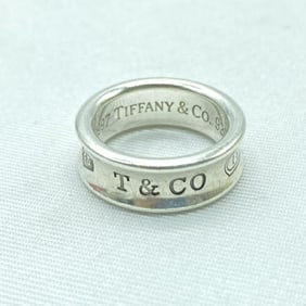TIFFANY & Co. 1837 Narrow Ring, 925 Silver, Tiffany