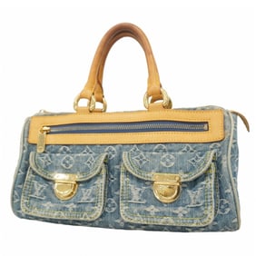 Louis Vuitton Handbag Monogram Denim Neo Speedy M950198 Blue Ladies