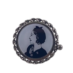 CHANEL Chanel Mademoiselle Coco Mark Ring Fashion Black Women's