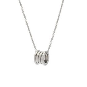 BVLGARI B-ZERO1 Women's 18K White Gold WG Necklace