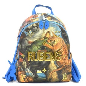 Louis Vuitton LOUIS VUITTON Backpack MASTERS RUBENS Palm Springs Blue Multicolor Women's M43335