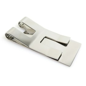 Hermes HERMES Money Clip Metal Silver Men's Women's r10546k