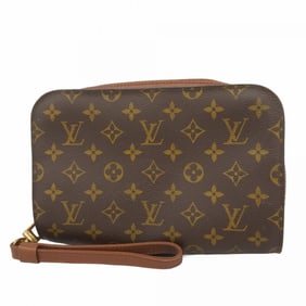 Louis Vuitton Clutch Bag Monogram Orsay M51790 Brown Men's