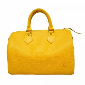 Louis Vuitton Handbag Epi Speedy 25 M43019 Jaune Ladies