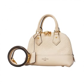 Louis Vuitton Handbag Monogram Empreinte Neo Alma BB M44858 Creme Ladies