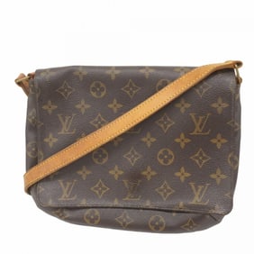 Louis Vuitton Shoulder Bag Monogram Musette Tango Short Strap M51257 Brown Women's