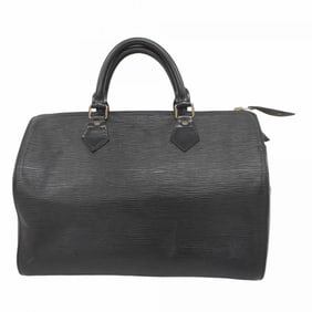 Louis Vuitton Handbag Epi Speedy 30 M59022 Noir Ladies
