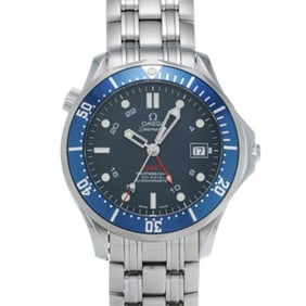 Omega Seamaster 300 Co-Axial GMT 2535.80 Blue Men's Watch Automatic