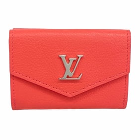 Louis Vuitton Tri-fold Wallet Lockme Portefeuille Lock Mini M82435 Pink Ladies