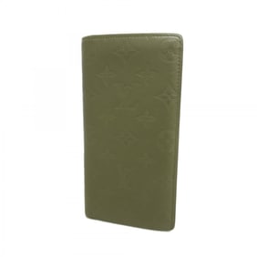 Louis Vuitton Long Wallet Monogram Shadow Portefeuille Brazza M62900 Noir Men's