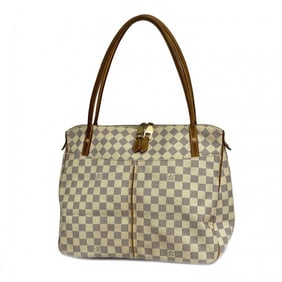 Louis Vuitton Tote Bag Damier Azur Figerie GM N41175 White Women's
