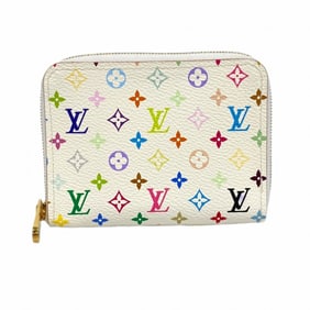 Louis Vuitton Wallet/Coin Case Monogram Multicolor Zipper Coin Purse M93741 Bron Rich Ladies