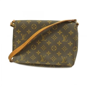 Louis Vuitton Shoulder Bag Monogram Musette Tango Short Strap M51257 Brown Women's