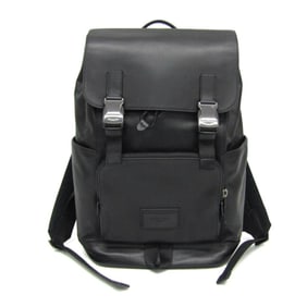 Coach Truck Backpack C2710 Men's Leather Backpack Black