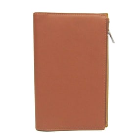 Hermes Compact Size Planner Cover Gold,Yellow Agenda EA Zip PM Verso
