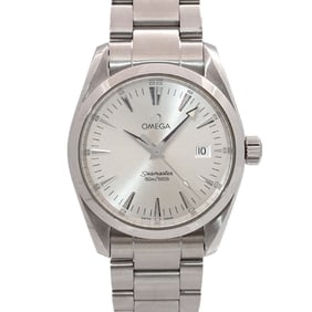 OMEGA Seamaster Aqua Terra 2518 30 Men's Watch Date Silver Quartz