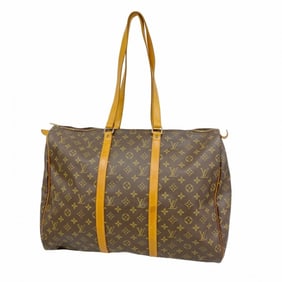 Louis Vuitton Boston Bag Monogram Flanery 50 M51116 Brown Men's Women's