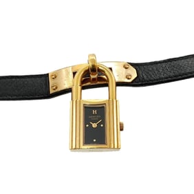 Hermes Kelly Watch Women's Black Quartz Cadena