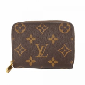 Louis Vuitton Wallets & Coin Cases Monogram Zippy Purse M60067 Brown Men's Women's
