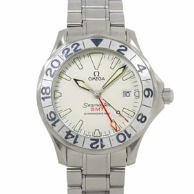 OMEGA Seamaster GMT 2538 20 Men's Watch Date White Automatic