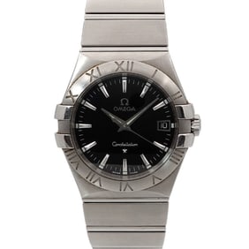OMEGA Constellation 123 10 35 60 01 001 Men's Watch Date Black Quartz