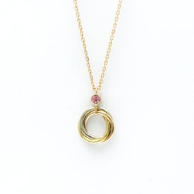 Cartier Baby Trinity Pink Sapphire Necklace B7223300 Pink Gold (18K),White Gold (18K),Yellow Gold