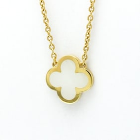 Van Cleef & Arpels Pure Alhambra Necklace MOP VCARA39700 Yellow Gold (18K) Mother Of Pearl Women,Men