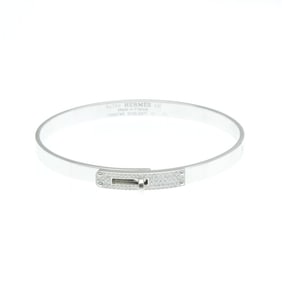 Hermes Kelly Bangle PM Pavé Diamond White Gold (18K) Diamond Bangle Carat/0.33 Silver